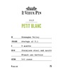 Le Vieux Pin - Petit Blanc 2013 2013